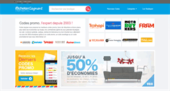 Desktop Screenshot of achetergagnant.com