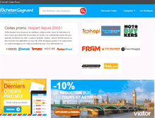 Tablet Screenshot of achetergagnant.com